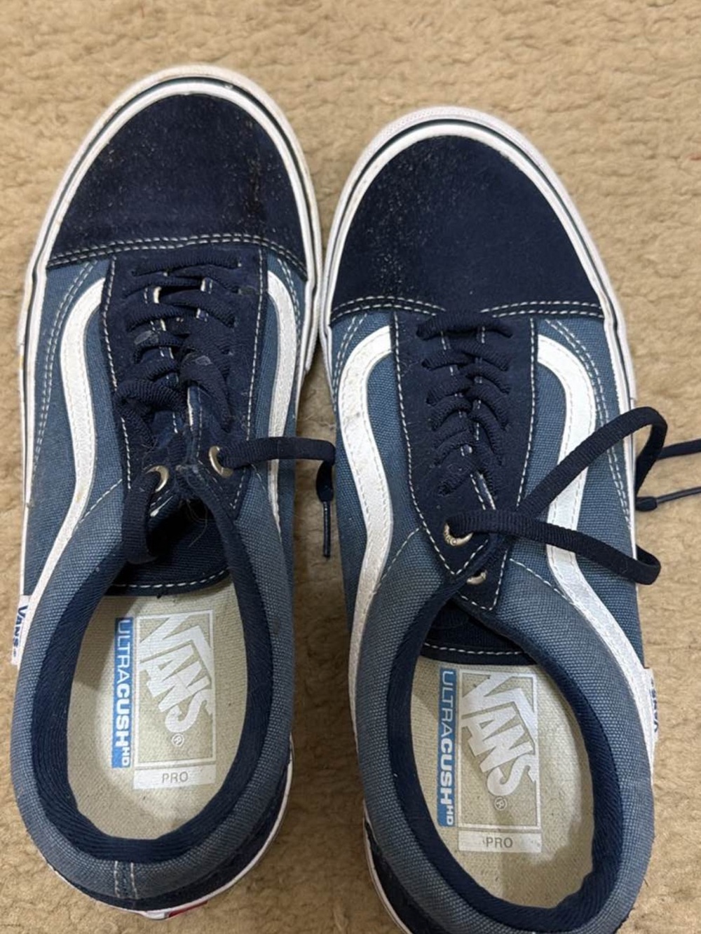 Vans Men's Navy Blue Old Skool Sneakers